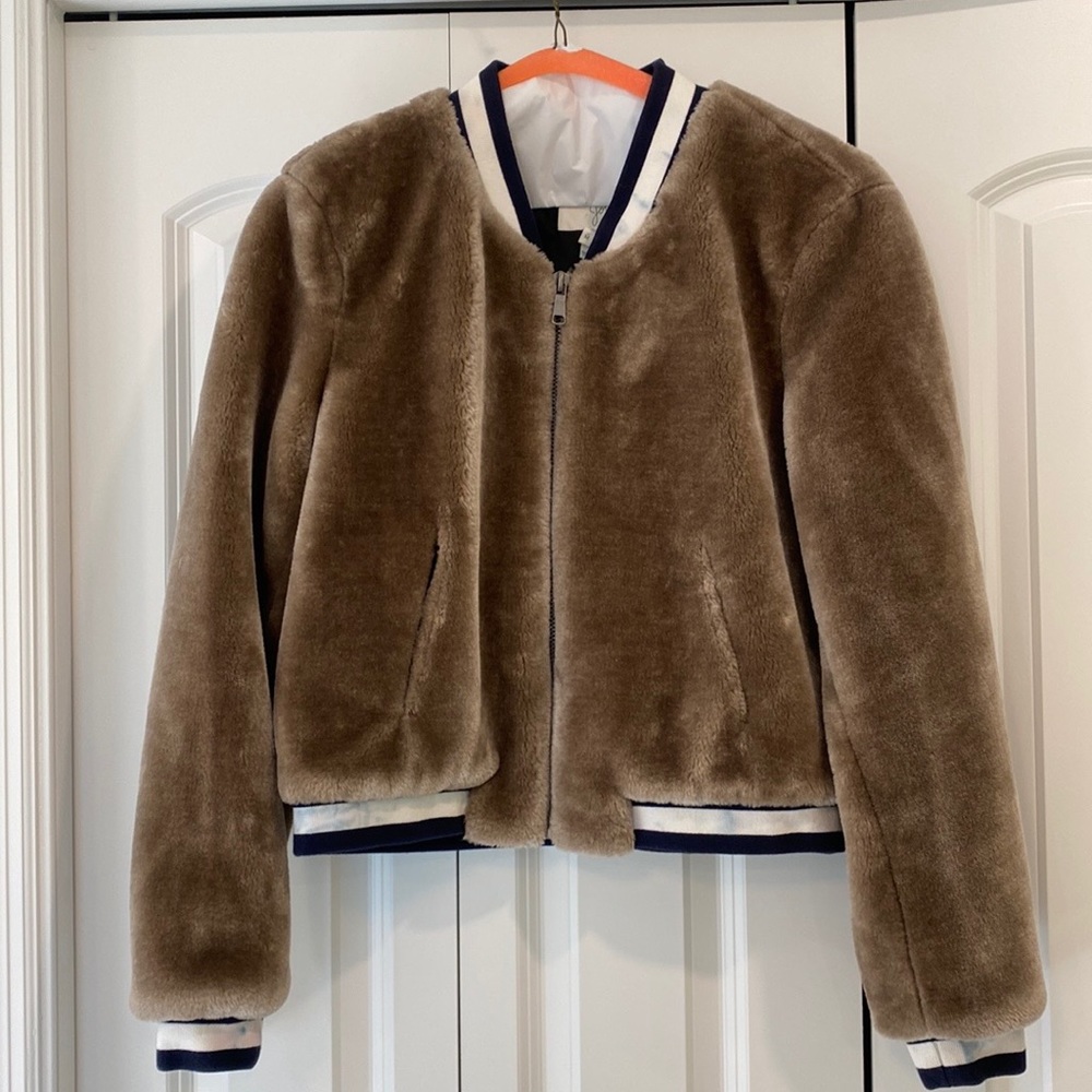 Joie fur jacket size medium